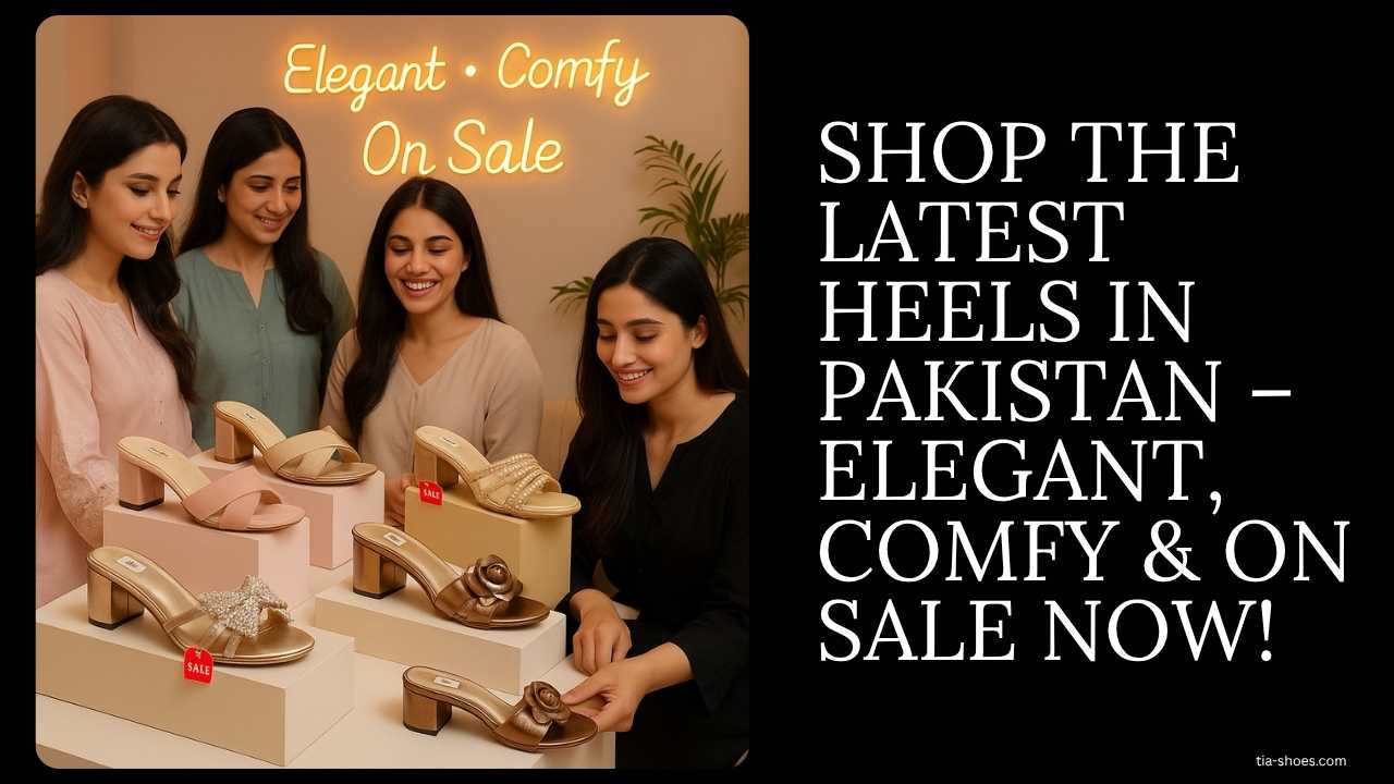 Shop the Latest Heels in Pakistan – Elegant, Comfy & On Sale Now
