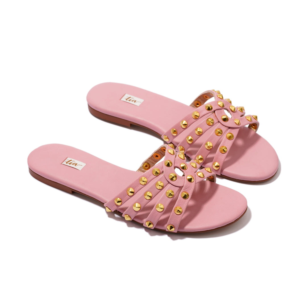 Bella Candy Pink Flats