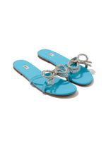 Load image into Gallery viewer, Zuma Tiffany blue flats