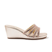 Chloe Gold Wedges