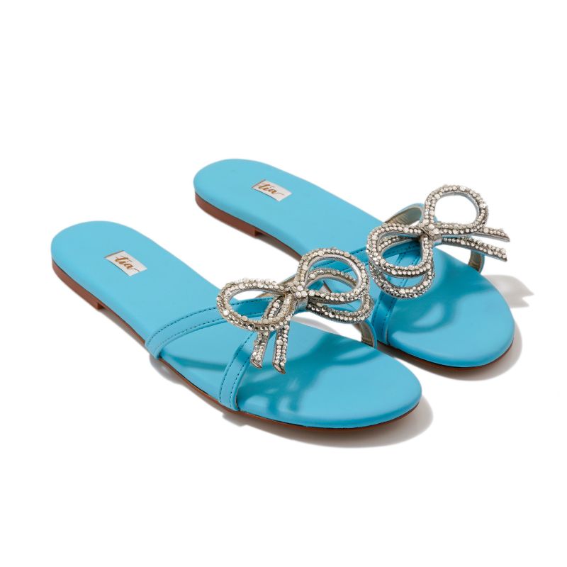 Zuma Tiffany blue flats
