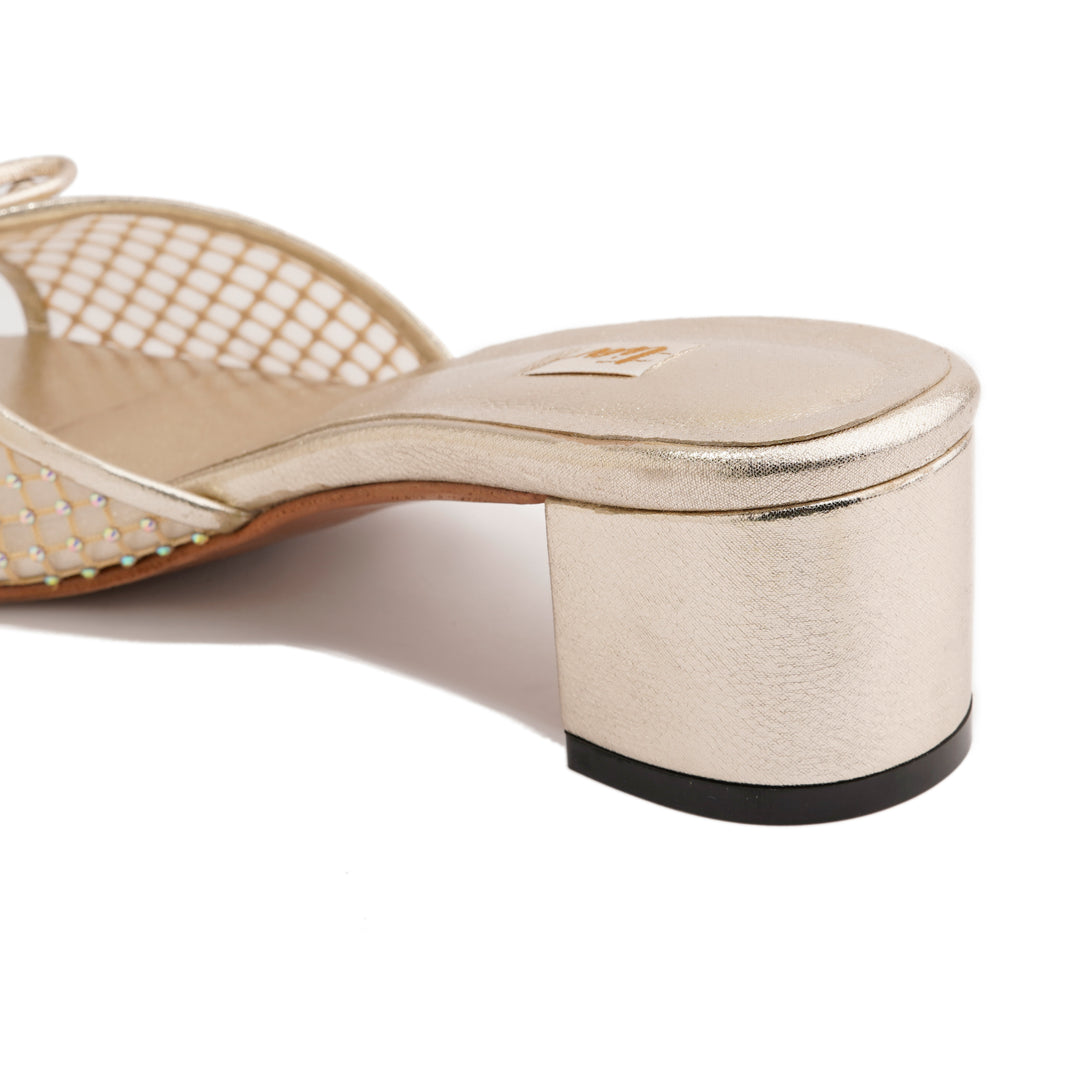 Marigold Block Heels