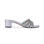 Load image into Gallery viewer, Chloe Block Heels – Stylish Mid-Heel Mules
