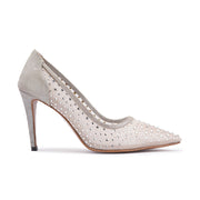 Margarita Silver 3.5 Inch Heel