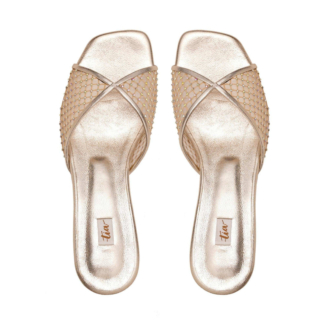 Marigold Block Heels
