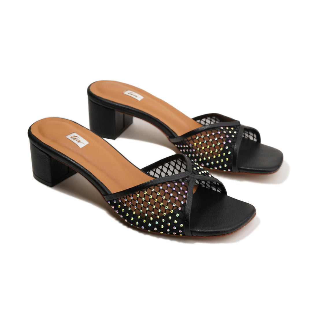 Marigold Block Heels