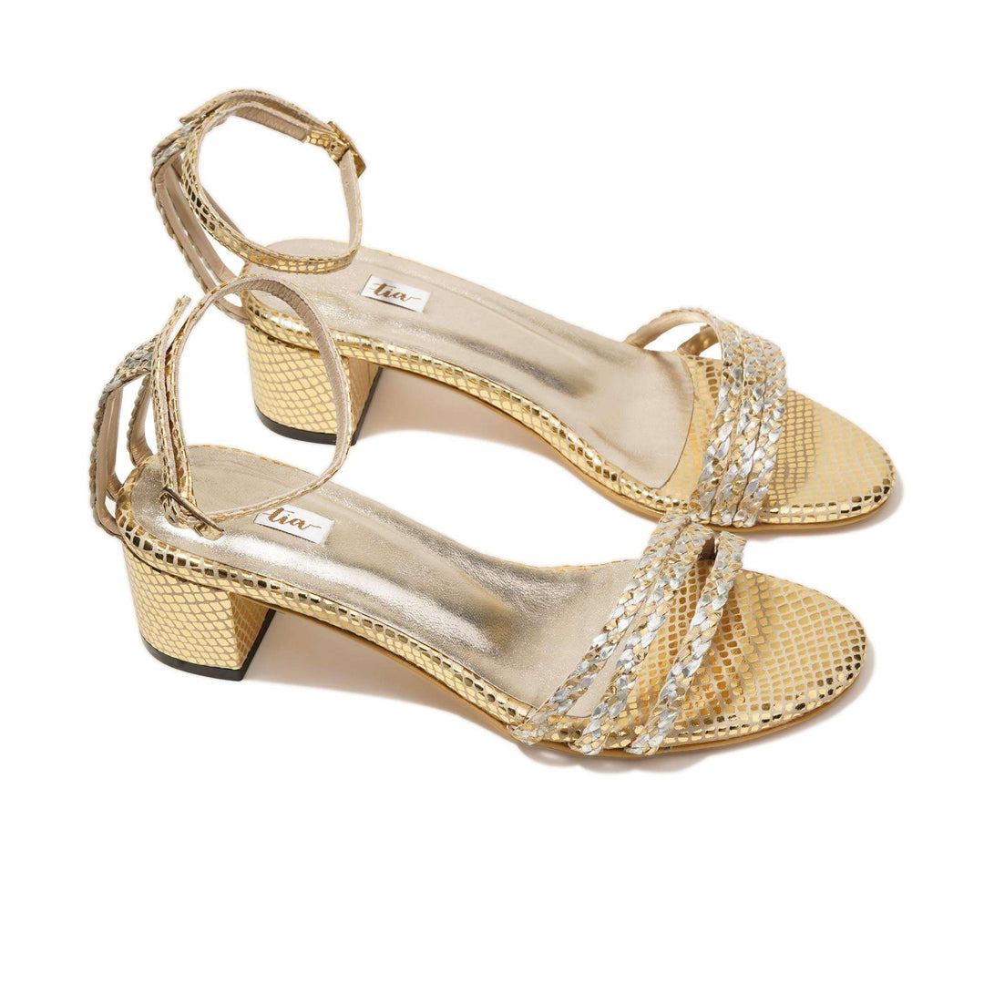 Salvia- block heels