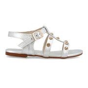 Sara Silver Gladiator Sandals for Kids