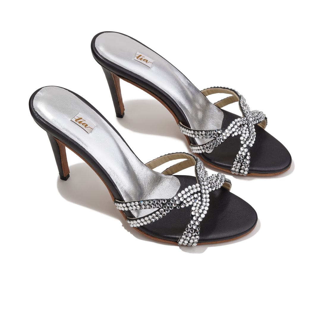 Sofia 3.5 Inch Pure Leather Heels