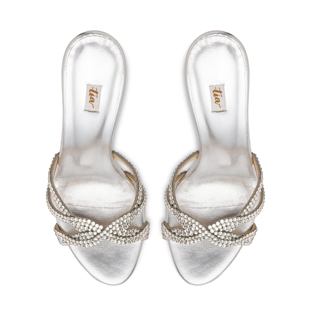 Sofia 3.5 Inch Pure Leather Heels