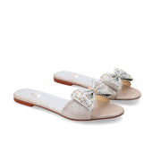 Flora Sandals – Elegant Slip-On Glamour